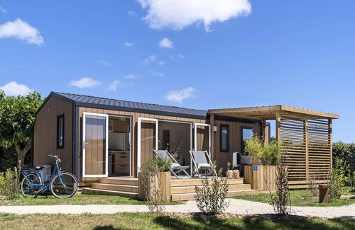 Landevieille House | Camping Romanée L'Evasion* - Premium 4-room mobile home for 6 people