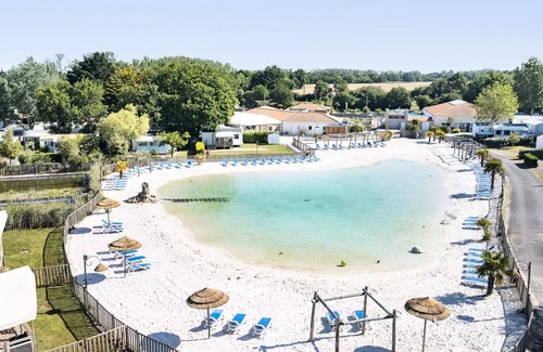 Landevieille House | Camping Romanée L'Evasion* - Premium 4-room mobile home for 6 people