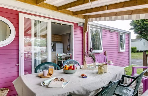 Landevieille House | Camping Romanée L'Evasion* - Mobile home Comfort 3 Rooms 4 People Climated