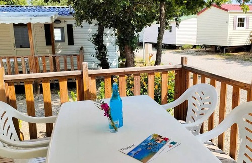 Bauduen House | Camping Tikayan Rives du Lac de Sainte Croix* - Mobile home Idaho Eco 3 rooms 4 people Air-conditioned