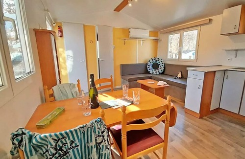 Bauduen House | Camping Tikayan Rives du Lac de Sainte Croix* - Mobile home Colorado Eco 3 rooms 4/6 people Air-conditioned