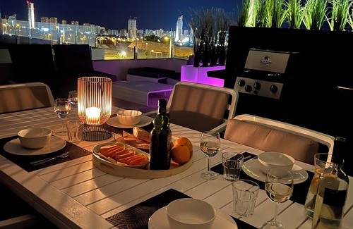 Golf Bahia Condo | Camporrosso43 luksusowy penthouse, jacuzzi, bilard