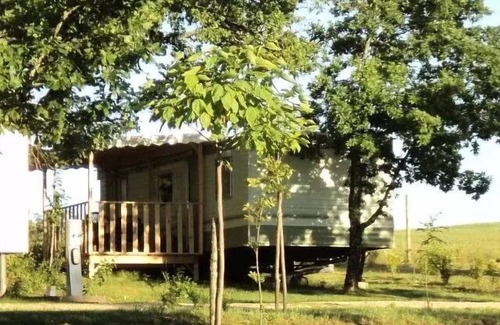 Reilhaguet House | Campsite Bellevue * - Mobile Home 3 Rooms 4 People