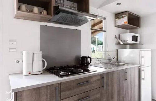 Saint-Amans-des-Cots House | Campsite Domaine des Tours* - Comfort XL 3-room mobile home for 4 people