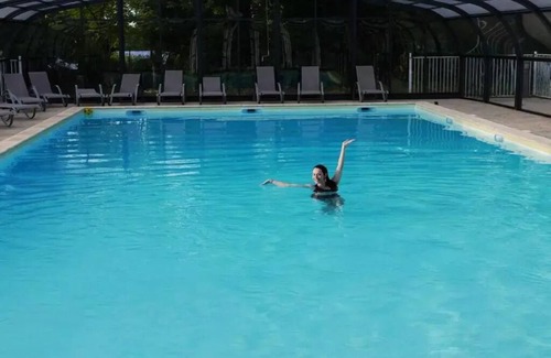 Martiel House | Campsite Flower Le Lac aux Oiseaux * - Cabins Lodges Standard 3 rooms 4 people Without Sanitary