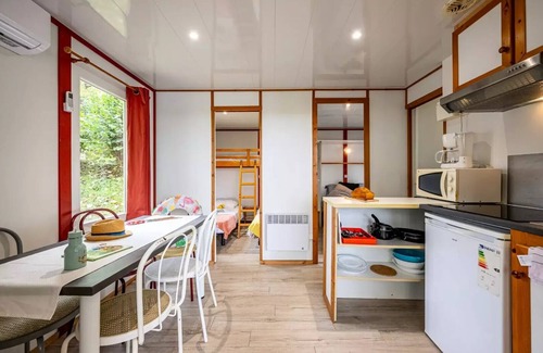 Badefols-sur-Dordogne Ski Chalet | Campsite maeva Getaways Les Bö-Bains * - Chalet Eden 3 Rooms 5 People Air-conditioned