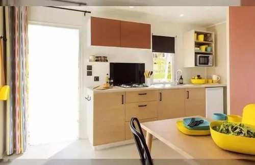 Moustiers-Sainte-Marie House | Campsite Tikayan Saint Clair* - Mobile home Colorado Confort 3 rooms 4/6 people Air-conditioned