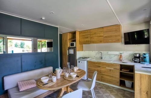 Saint-Vincent-de-Cosse House | Campsite Flower le Tiradou* - Mobile home Premium Living 3 rooms 4 people