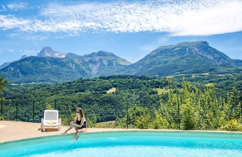 La Salle-en-Beaumont House | Campsite Le Champ Long* - 3-room lodge tent for 5 people without sanitary facilities