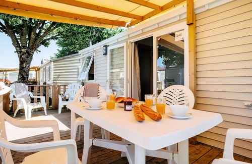 Biesheim House | Campsite L'Ile du Rhin* - Mobile home Comfort 3 rooms 4 adults + 2 children