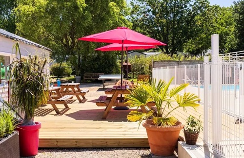 Plouezoch House | Campsite La Baie de Terenez * - Lodge CONFORT LOGGIA2 2018 TV - 2 bedrooms (+child bed - 12 years) 25M2 5 people