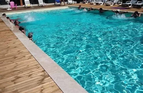 Mialet House | Campsite La Berge Fleurie * - Mobile home 2 bedrooms - 6 pers (1 double bed/2 single beds/convertible sofa) CLIMATEIZATION + TV 6 persons