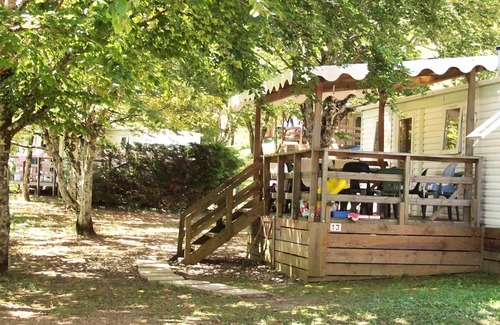 Loubressac House | Campsite LA GARRIGUE * - Mobile home WITH sanitary 5 to 6 people - 5 pers. included in the tariff