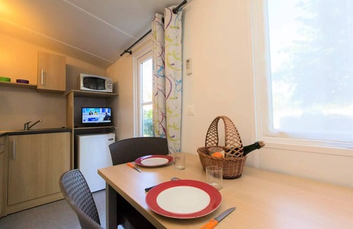 Saint-Leu-dEsserent House | Campsite Le Pré des Moines * - Mobil-home BASILIC + 1 bedroom 2 people