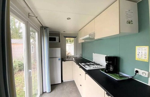 Saint-Leu-dEsserent House | Campsite Le Pré des Moines * - Mobile home PISSENLIT + 2 bedrooms 2 to 6 people - 2 pers. included in the tariff
