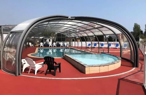 Quettehou House | Campsite Le Rivage * - Mobil Home - 1 bedroom 2 pers. 2 persons