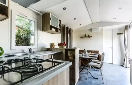 Torreilles-Plage House | Campsite Les Dunes* - 3-room Comfort mobile home for 4 people