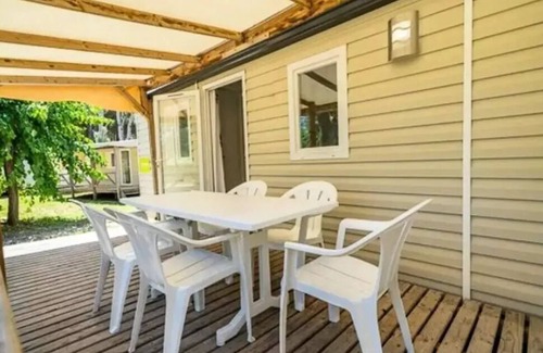 Torreilles-Plage House | Campsite Les Dunes* - Classic 3-room mobile home for 4 people Air-conditioned