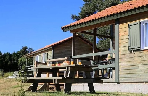 Chastanier Ski Chalet | Campsite Les sous bois du Lac * - Wooden Chalet Edelweiss 3 rooms 5/6 people