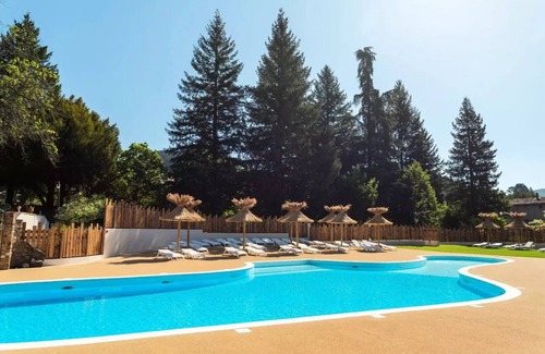 Saumane House | Campsite maeva Escapades du Château de l'Hom * - Cottage Comfort 4 Rooms 6/8 People Air-conditioned + TV