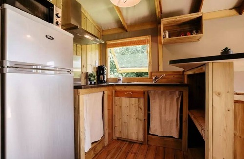 Caro House | Campsite maeva Respire Domaine de Kervallon * - Cabane Lodge 3 Rooms 5 People + TV