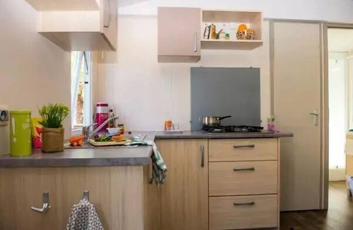Saint-Cheron House | Campsite Parc des Roches * - Comfort XL 3-room mobile home for 4 people