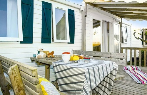 Saint-Cheron House | Campsite Parc des Roches * - Comfort XL 4-room mobile home for 6 people with air conditioning