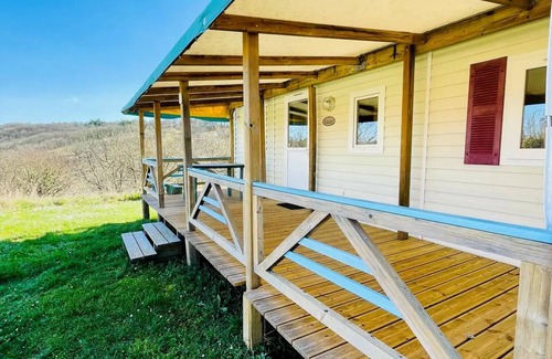Bouvet Island House | Campsite Quercy Vacances* - 3-room mobile home for 4 people