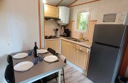 Gotein-Libarrenx Ski Chalet | Campsite Uhaitza Le Saison * - Chalet CRL - 2 bedrooms 5 people