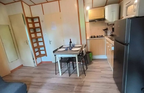 Gotein-Libarrenx Ski Chalet | Campsite Uhaitza Le Saison * - Chalet CRL - 2 bedrooms 5 people