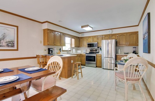 Ocean City House | Canal-Front Getaway w/Deck & Dock in Ocean City