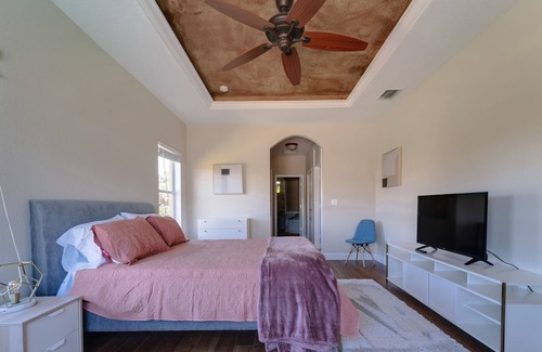 Gulf Cove House | Canal view, pool, boat, sleeps 8