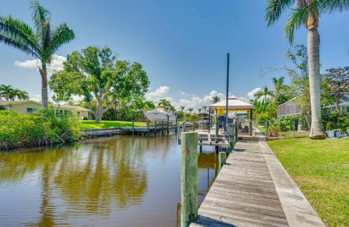 Lochmoor Waterway Estates House | Canalfront Home with Dock and Pool 5 Mi to Ft Myers!