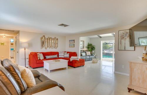 Lochmoor Waterway Estates House | Canalfront Home with Dock and Pool 5 Mi to Ft Myers!
