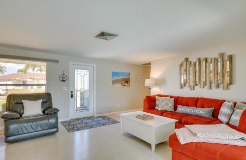 Lochmoor Waterway Estates House | Canalfront Home with Dock and Pool 5 Mi to Ft Myers!