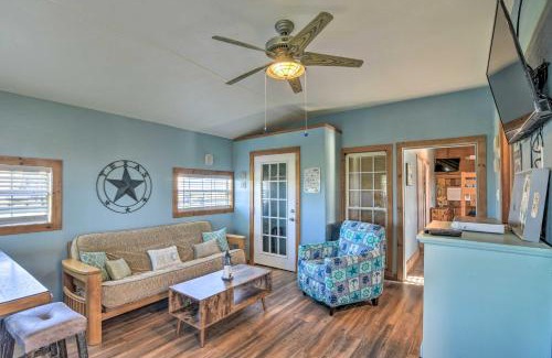 Cedar Lane House | Canalfront Sargent Cabin with Patio 1 Mi to Beach!