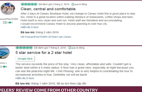 Hue City Centre Hotel | Canary Hotel-Room has Balcony with Hue City View - "Easy walking" to visit [61]