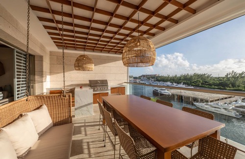 Punta Sam Apartment | Cancun 2 Bedroom Luxury Vila with Marina View