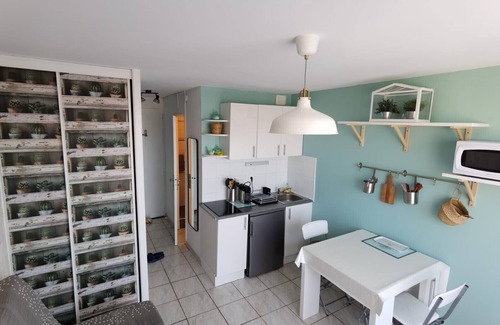 Les Arenes Apartment | Canet air-conditioned cabin apt 700m from the beach / Swimming pools, paddling pool and parking