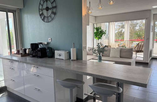 La Cote Radieuse Apartment | Canet Sud Very nice apartment of 85 m² 150 m from the beach Parking Air conditioning Wi-Fi