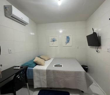 Alto da Boa Vista House | Cantinho Aconchegante - Quarto 04 Ar-condicionado