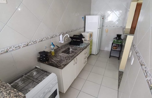 Aviacao Apartment | Cantinho do Churrasco - Gourmet Balcony at 60 mts beach