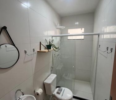 Mangabeira Apartment | Cantinho Rústico - Estilo Roça Aconchego e Conforto com Ar