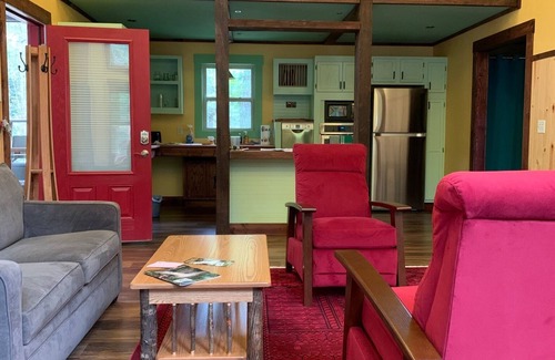 Mentone Cottage | Canyon Falls Cottage on an estate at Desoto Falls Mentone AL Central Time Zone