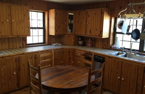 Dougherty Cabin | Canyon Hill Cabin- set in the hollers of Dougherty between Sulphur & Davis, OK.