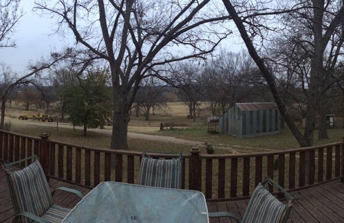 Dougherty Cabin | Canyon Hill Cabin- set in the hollers of Dougherty between Sulphur & Davis, OK.