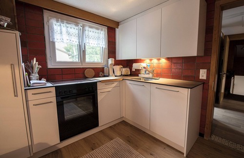 Wildhaus-Alt St. Johann Apartment | Capanna 3.5-room holiday flat with panoramic view and a large garden
