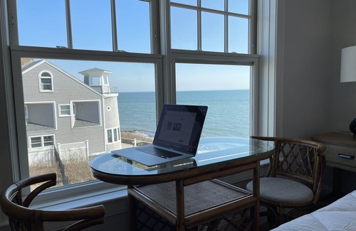 Dennis Port Condo | Cape Cod Oceanfront New Condo with Ocean View & Private Beach! capeoceanvista