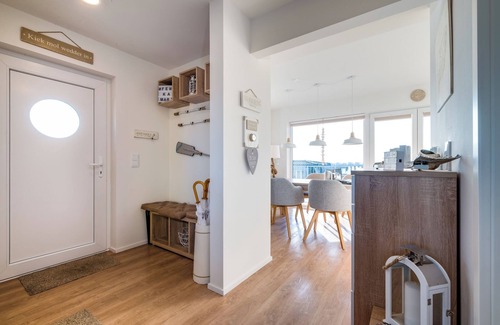 Olpenitz Apartment | Cape Mar 2: Baltic Sea vacation with fireplace, terrace lake & wellness bath right on the water