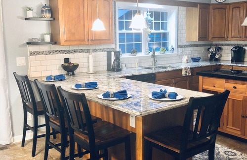 Villas House | Cape May Villas-BEACH BLOCK-Spectacular Bay Views,Modern spacious home! HOT TUB!